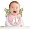 Party Animal Direct "1st Birthday" Fabric Bib With Wings 1 Piece - Multi