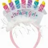 Party Animal Direct Birthday Girl Headband Costumes