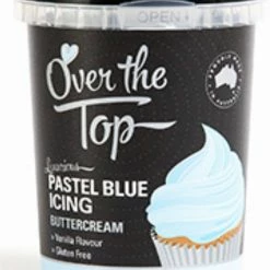 Party Animal Direct Over The Top Pastel Blue Icing 425g Cake Making Supplies