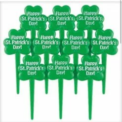 Party Animal Direct St Patricks Day Shamrock Picks