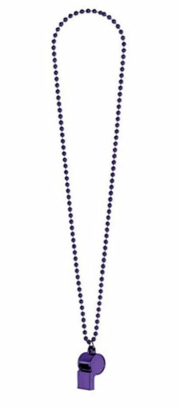 Party Animal Direct Purple Whistle On Chain