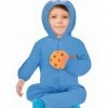 Party Animal Direct COOKIE MONSTER JUMPSUIT - INFANT 18-24 MONTHS