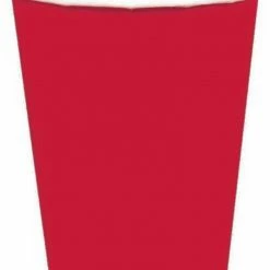 Party Animal Direct State Of Origin Classic Red Paper Cups 266ml 24pk