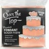 Party Animal Direct Cake Making Supplies Over The Top Peach Fondant 250g