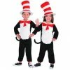 Party Animal Direct Kids Costumes Cat In The Hat Unisex Kid's Costume 4-6 Years