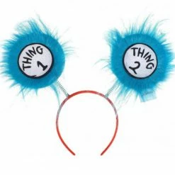 Party Animal Direct Thing 1 & Thing 2 Head Bopper Kids Costumes