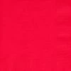 Party Animal Direct Five Star Dinner Napkin 40cm Apple Red 40PK