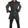 Party Animal Direct ADULTS BLACK WARRIOR TUNIC - STANDARD Costumes