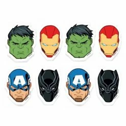 Party Animal Direct AVENGERS MARVEL POWERS UNITE ERASERS (PACK OF 8)