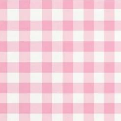 Party Animal Direct BABY PINK GINGHAM LUNCHEON NAPKINS - PK16