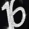 Party Animal Direct 16 DIAMANTÉ CAKE TOPPER