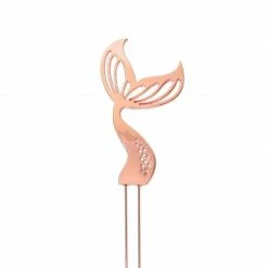 Party Animal Direct ROSE GOLD MERMAID TAIL CAKE TOPPER Mermaid Party