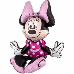 Party Animal Direct Sitting Minnie Mouse Foil Balloon