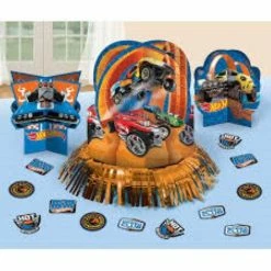 Party Animal Direct Hot Wheels Table Decorating Kit