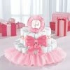 Party Animal Direct BABY SHOWER IT'S A GIRL NAPPY CAKE DECORATING KIT