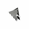 Party Animal Direct Black Stripe Reversible Bunting - 3m