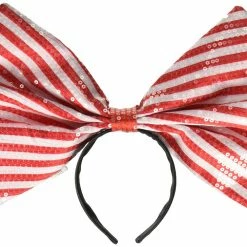 Party Animal Direct Giant Red Bow Headband
