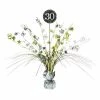 Party Animal Direct 30TH BIRTHDAY FOIL SPRAY CENTREPIECE