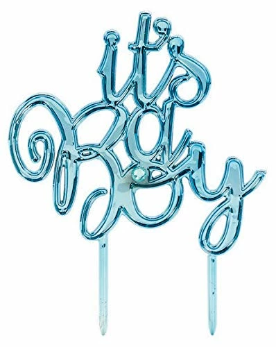 Party Animal Direct Baby Shower It's A Boy Cake Topper