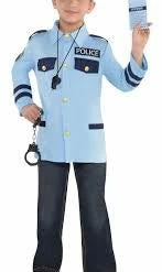 Party Animal Direct Police Officer (children Size 4-6) Kit/costume Costumes