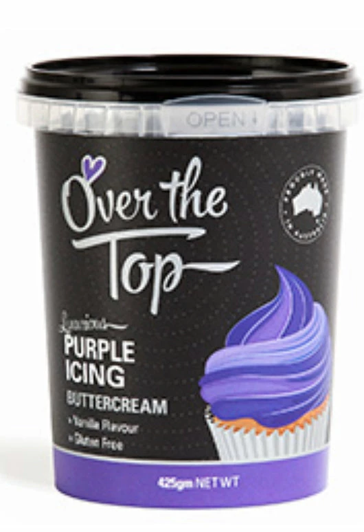 Party Animal Direct Over The Top Purple Icing 425g