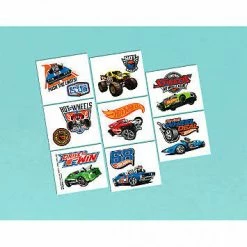 Party Animal Direct Hot Wheels Temp Tattoos