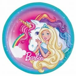Party Animal Direct Barbie Dreamtopia Plates