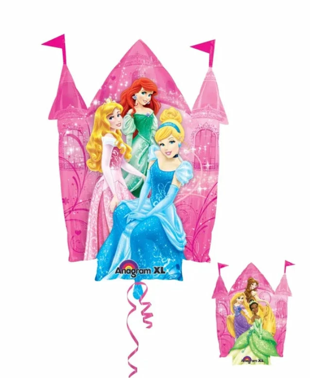 Party Animal Direct Supershape Foil Balloons Disney Princess Supershape Foil