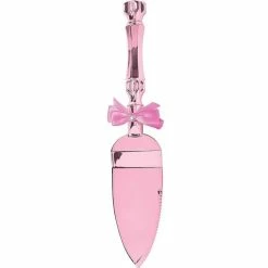 Party Animal Direct PINK PLASTIC CAKE SERVER