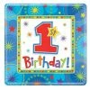 Party Animal Direct One-derful Birthday Boy Luncheon Plates - 8PK 1st Birthday
