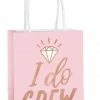Party Animal Direct I DO CREW MINI BAGS Bridal Shower / Bride To Be