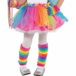 Party Animal Direct GIRLS RAINBOW FAIRY TUTU Kids Costumes