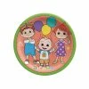 Party Animal Direct Cocomelon Round Paper Plates - Pack Of 8