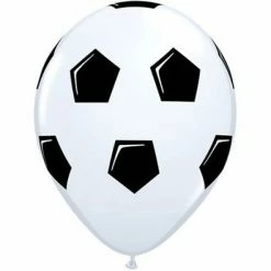 Party Animal Direct Soccer Ball Printed Balloons (5 Pack)