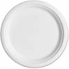 Alpen Sugarcane Lunch Plates 180mm White 10 Pack Eco Range