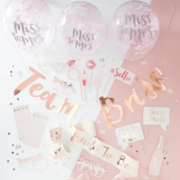 Party Animal Direct Hen Party Rose Gold - Party In A Box