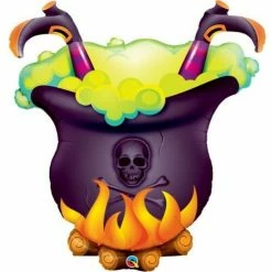Party Animal Direct Supershape Foil Balloons Oopsie! Witches Brew Super Shape Foil Balloon 100CM